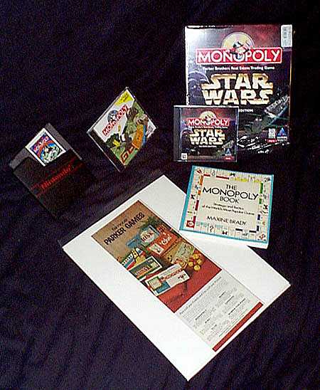 [ Chris Mospaw's Monopoly® collection picture ]