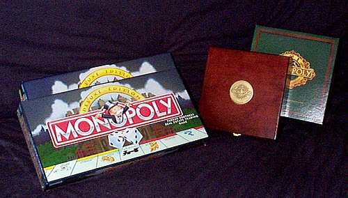 [ Chris Mospaw's Monopoly® collection picture ]