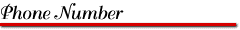 [ Phone Number ]